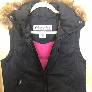 Columbia Womens Down Vest Medium